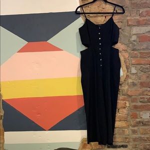 Madewell jumpsuit with cutouts